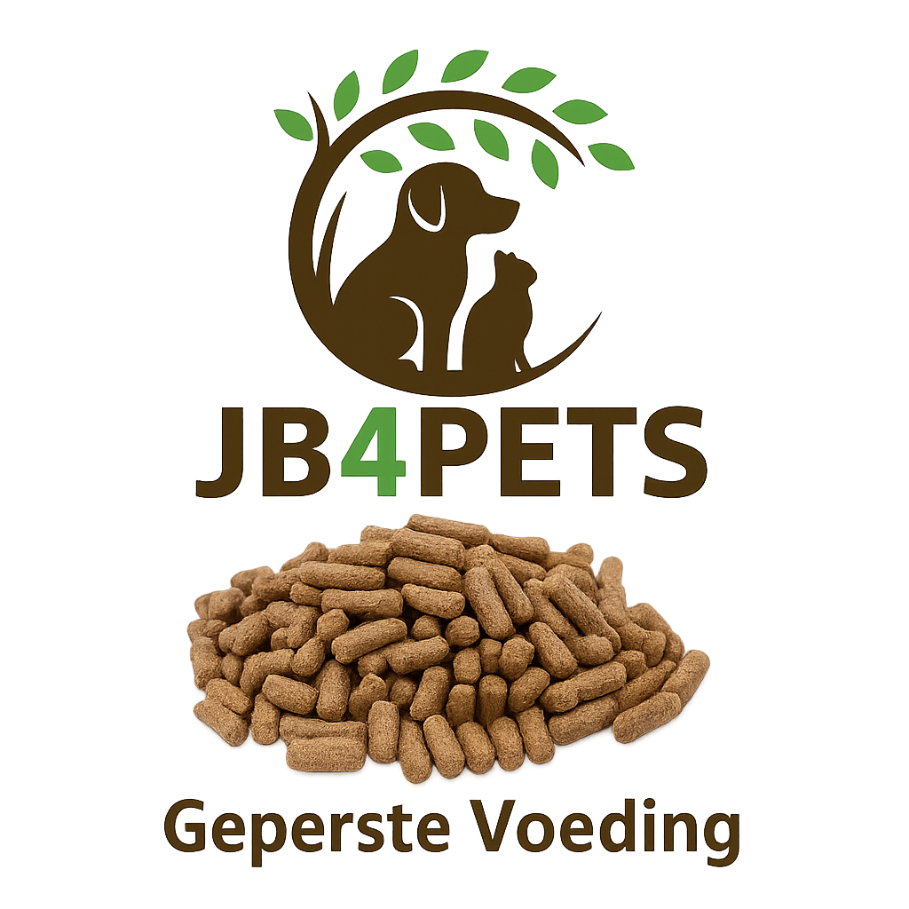 Geperste hondenvoeding