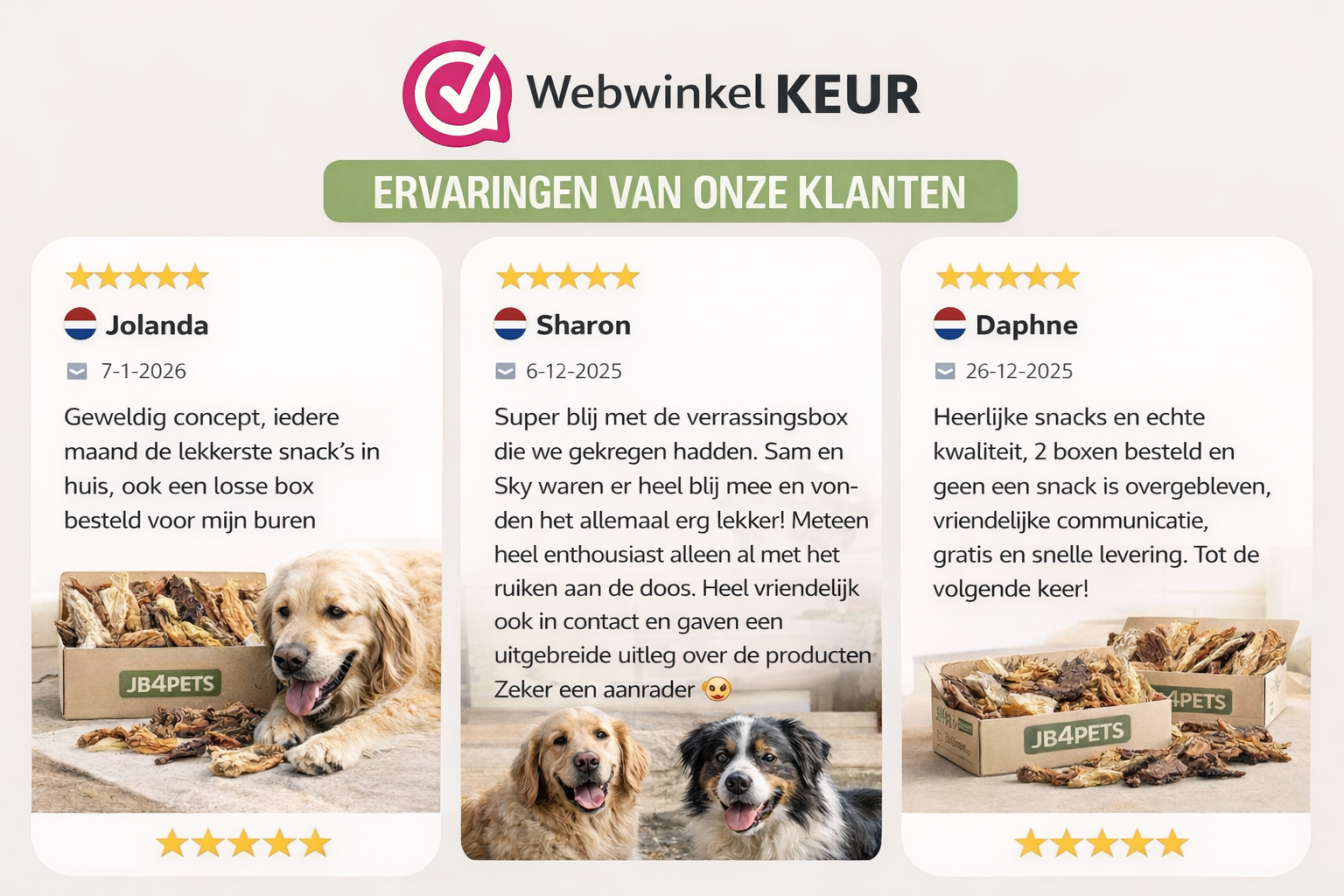 Snack Essentials Box (M/L) – voor honden vanaf 10 kg
