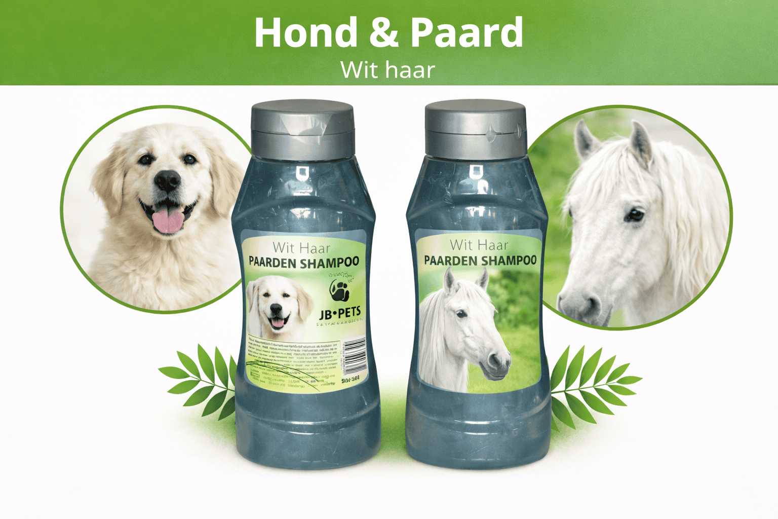 Hond & Paard Wit Haar shampoo 500ml