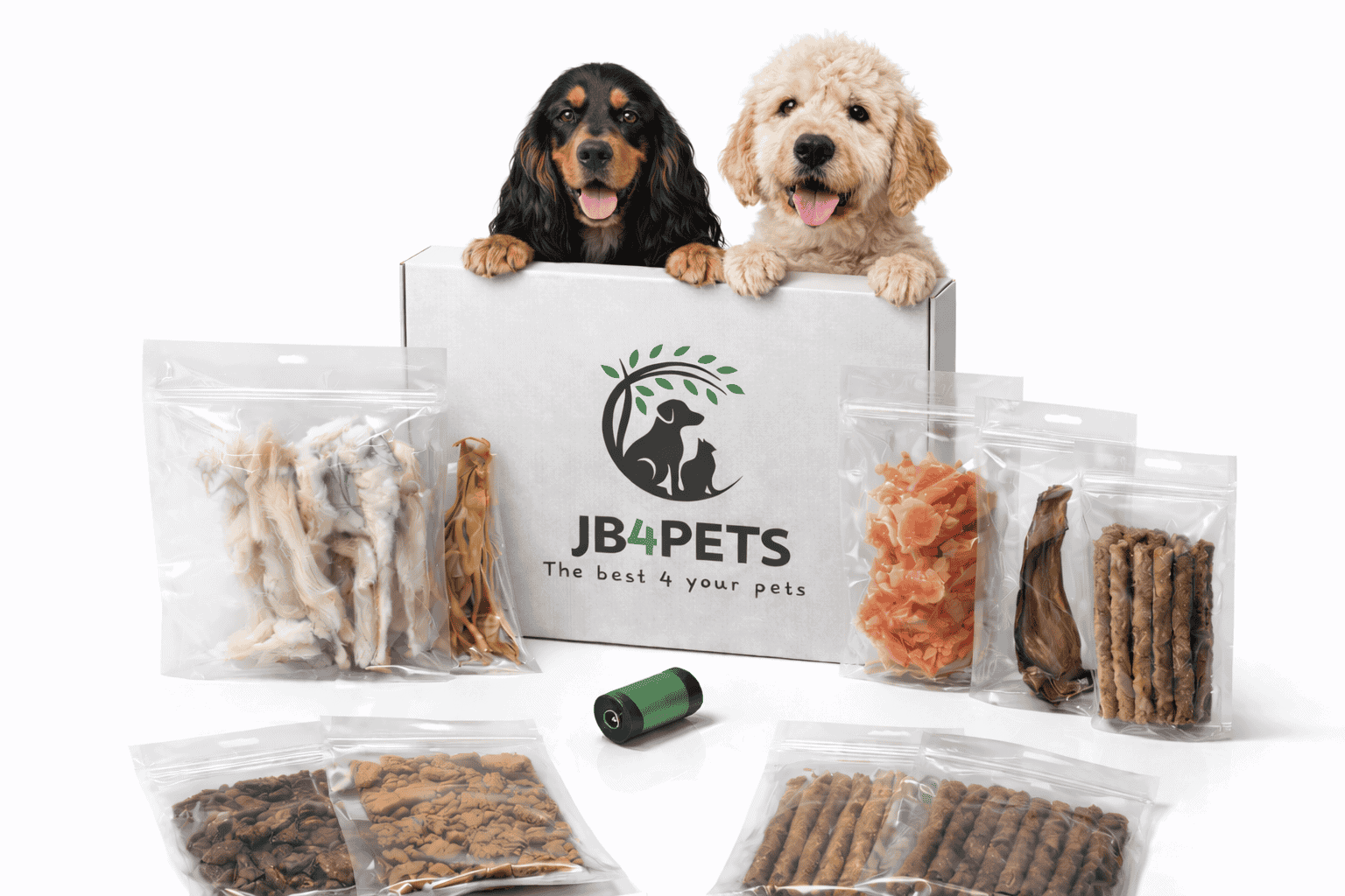 Snack Essentials Box (M/L) – voor honden vanaf 10 kg