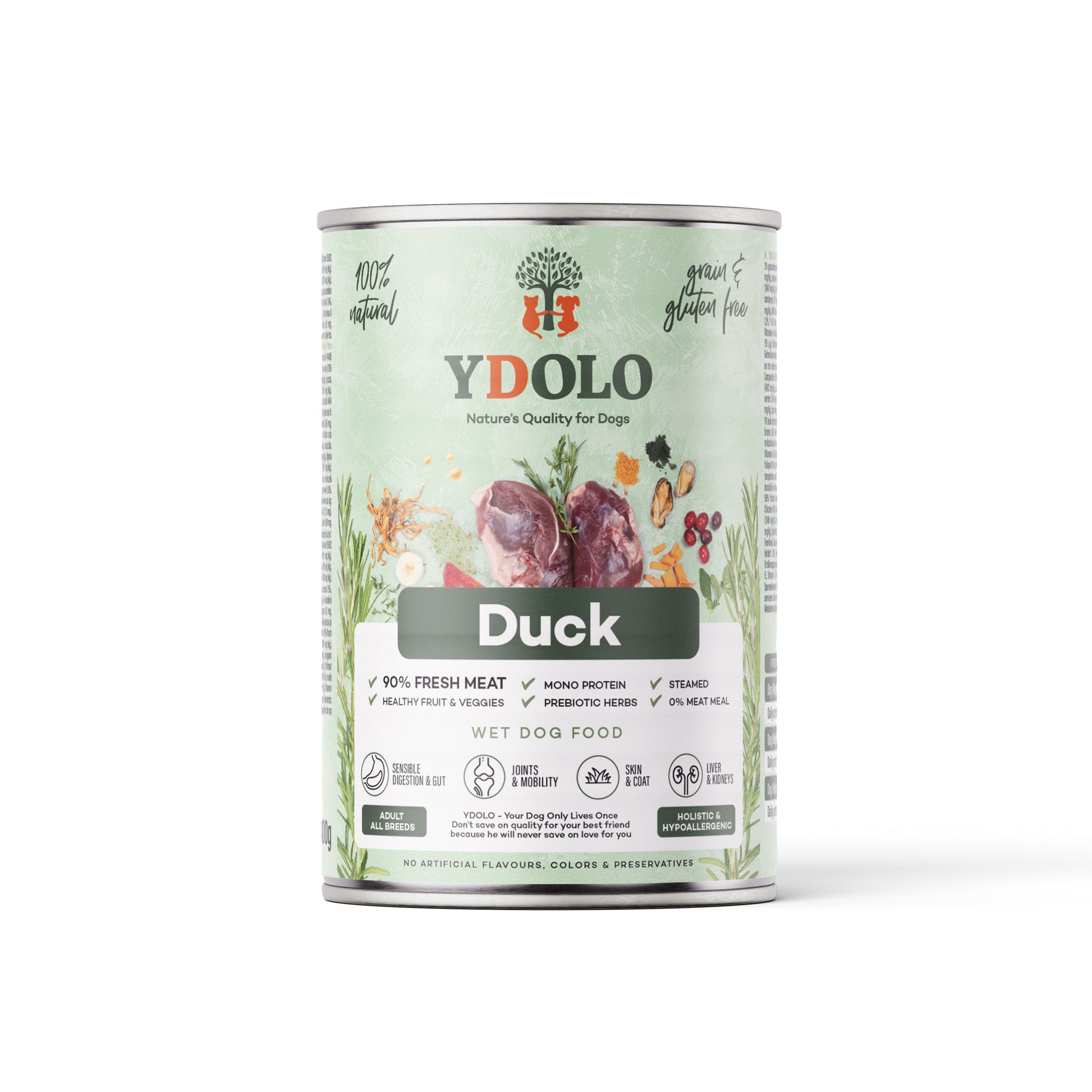 YDOLO natvoer Duck 400gr