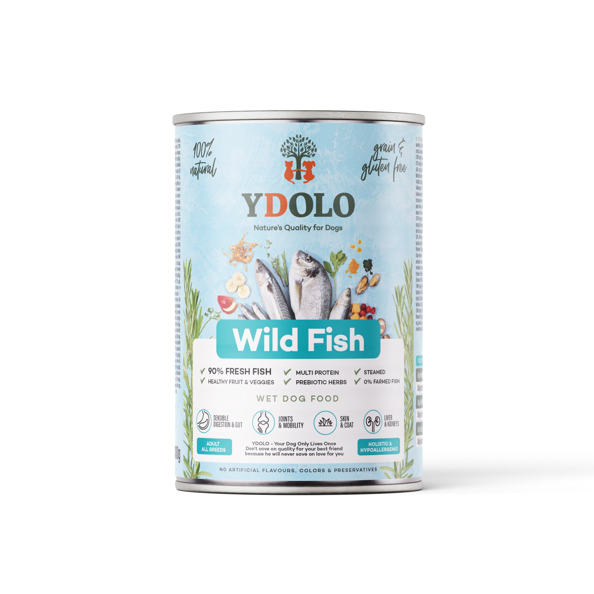YDOLO natvoer Wild Fish 400gr
