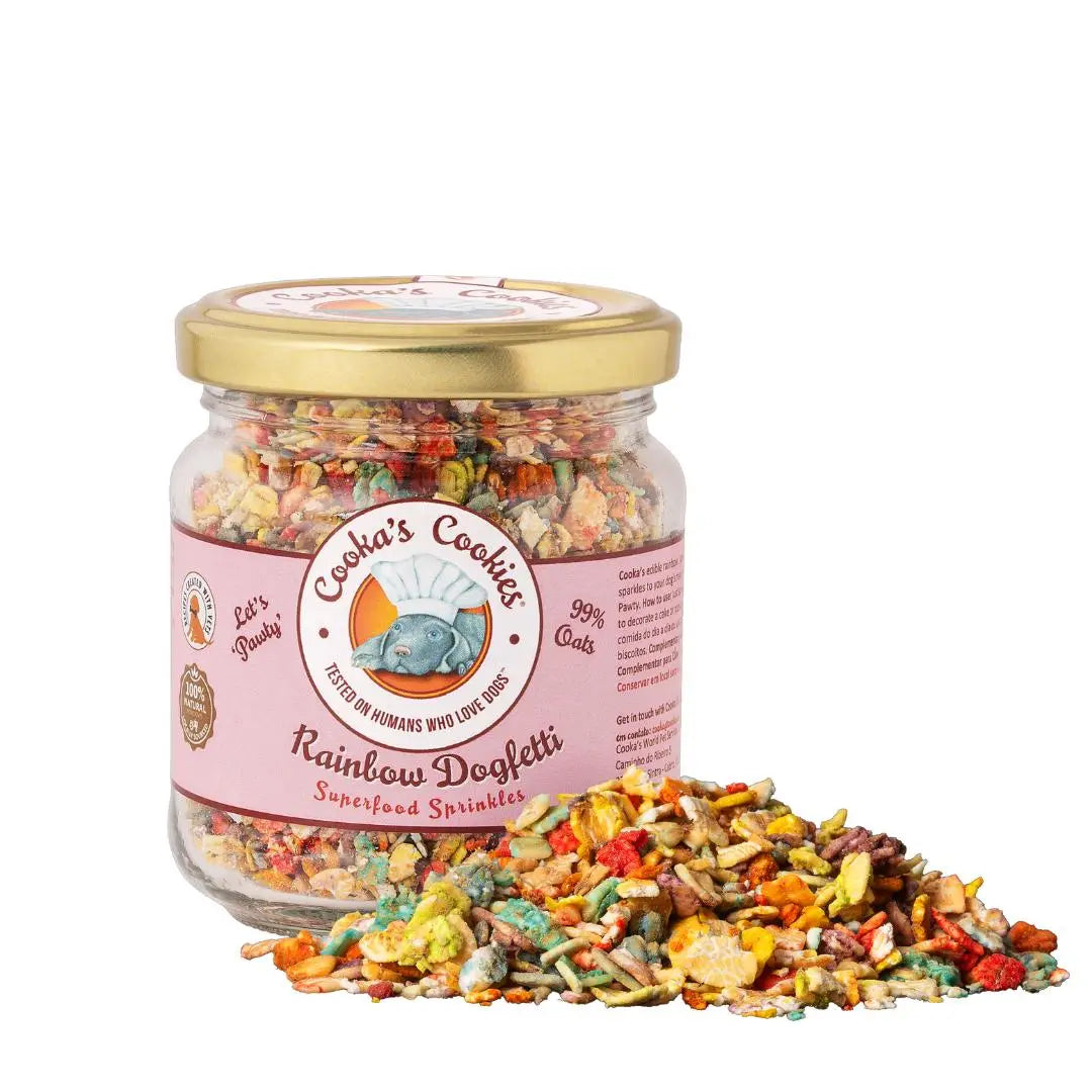 Cooka's Cookies - Rainbow dogconfetti