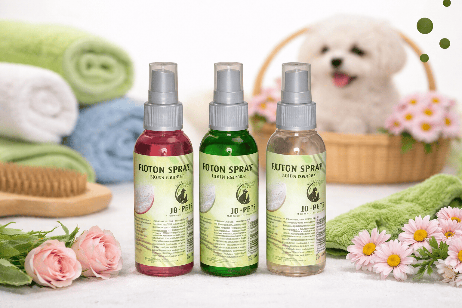 Lotion spray Fluffy Puppy 100ml