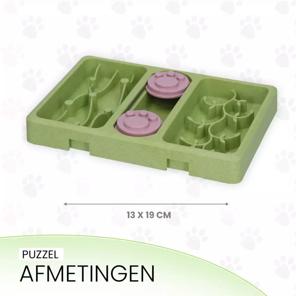 Eat Slow Live Longer Mini Puzzle Lush Jungle