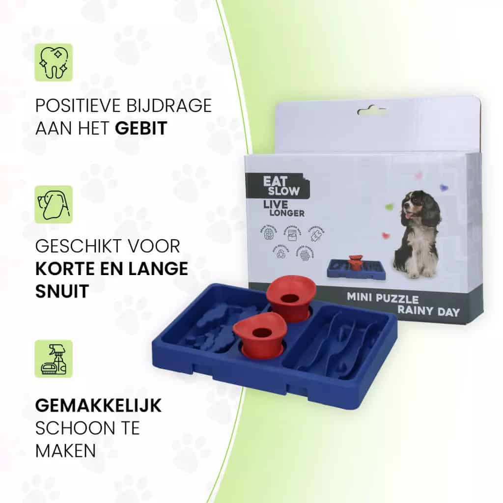 Eat Slow Live Longer Mini Puzzle Rainy Day