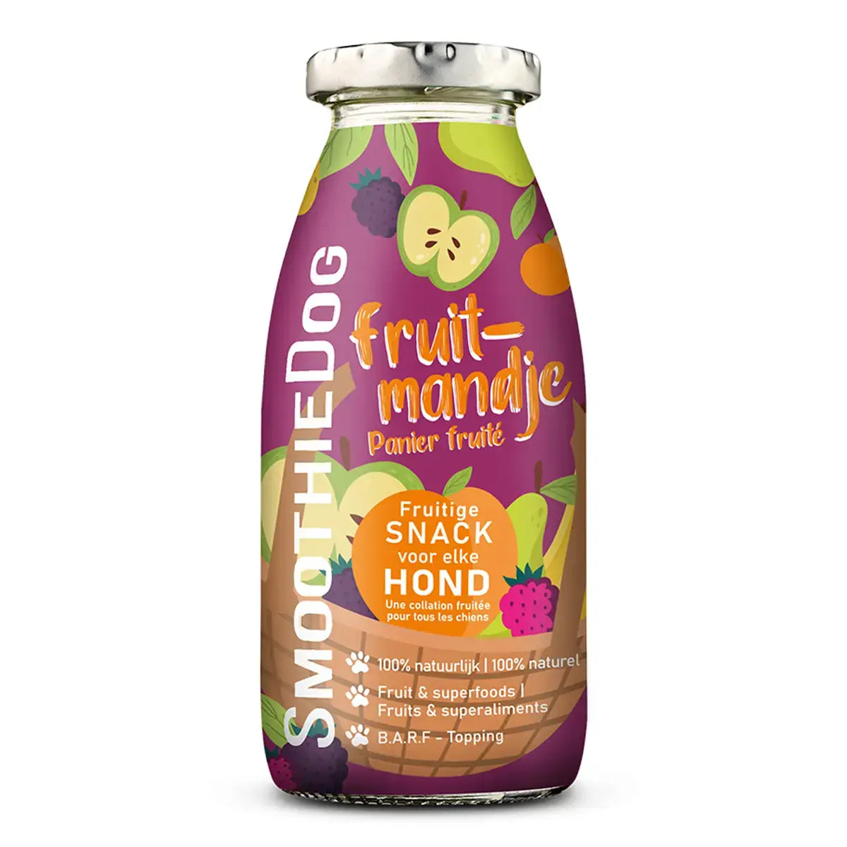 Smoothie Dog Fruitmandje 250ml