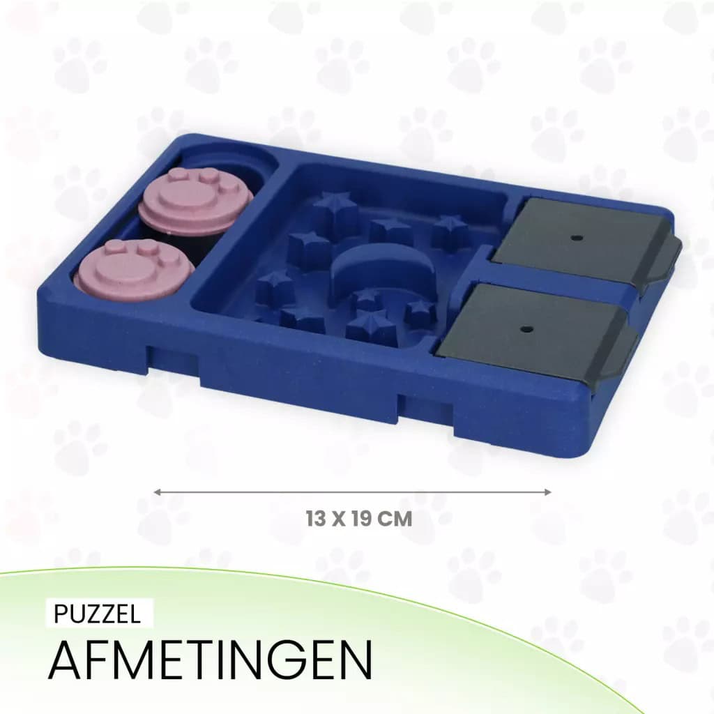 Eat Slow Live Longer Mini Puzzle Starry Night