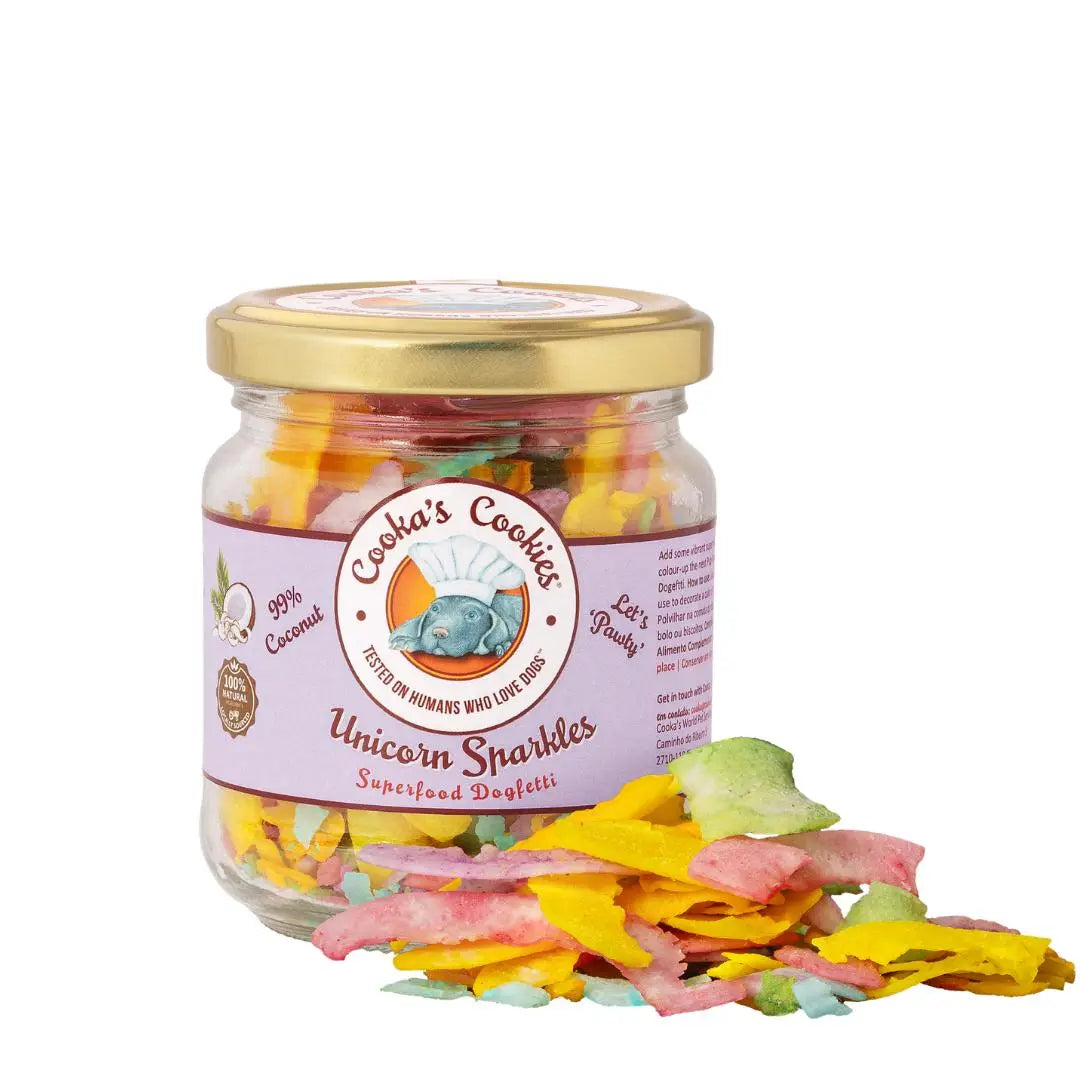 Cooka's Cookies - Unicorn Sparkles cake en voedsel strooier
